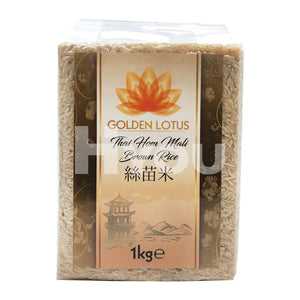 Golden Lotus Thai Hom Mali Brown Rice 1Kg ~