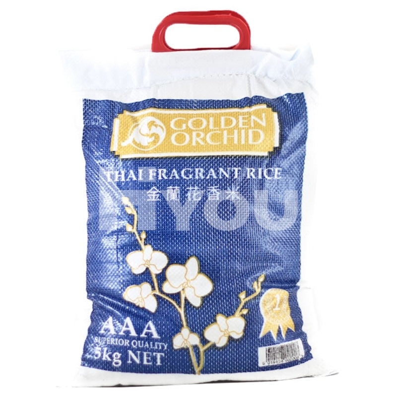 Golden Orchid Thai Fragrant Rice 5kg ~ 金兰花香米 5kg