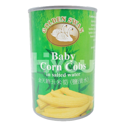 Golden Swan Baby Corn Cobs In Salted Water ~ Tinned Food
