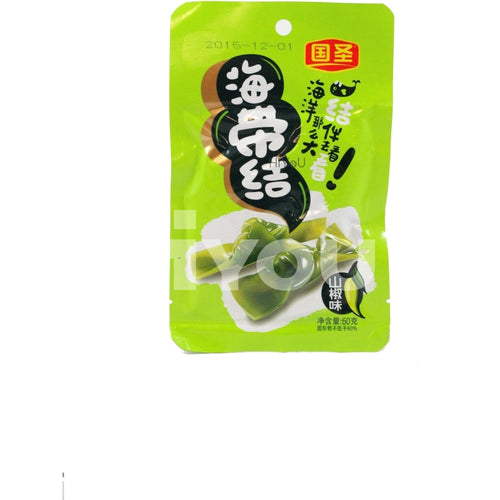 Guo Sheng Preserved Seaweed Knot 60G ~ Preserve & Pickle