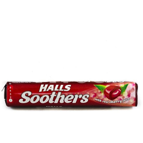 Halls Soothers Cherry 45G ~ Confectionery