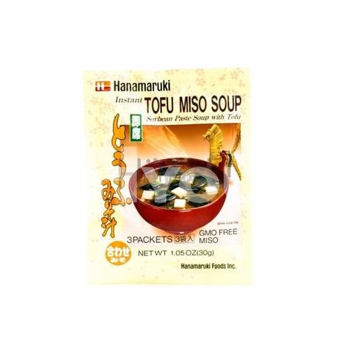 Hanamaruki Instant Tofu Miso Soup 3X10G ~ & Stock