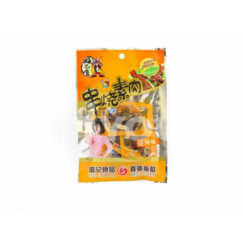 Hao Ba Shi Skewed Dried Beancurd Barbecue 65G ~ Snacks