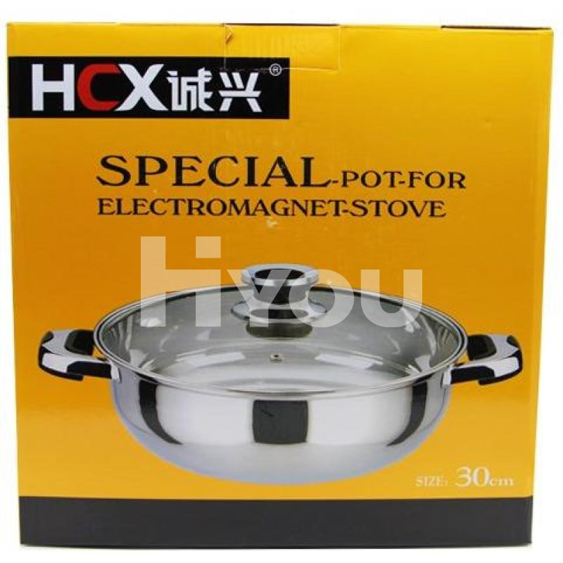 Hcx Stainless Steel Hot Pot 30Cm ~ Cooking