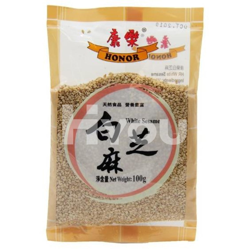 Honor White Sesame 100G ~ Dry Food