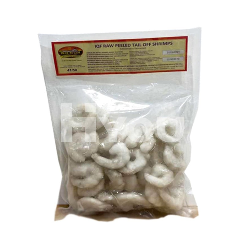 Ibco Iqf Raw Peeled Tail Off Shrimps 41/50 ~ Ibco41/50 Seafood