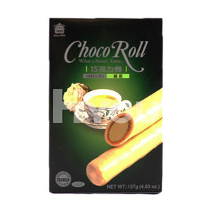 Imei Green Tea Choco Roll 137G ~ Confectionery