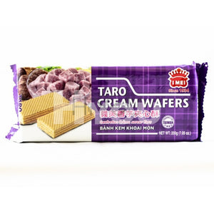 Imei Taro Cream Wafers 152G ~ Confectionery