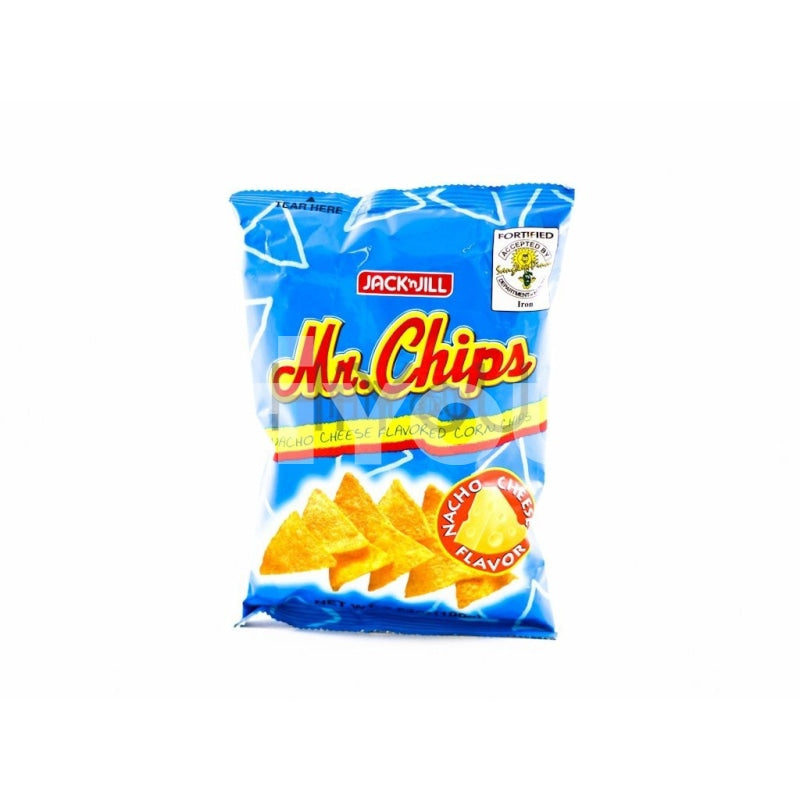 Jack N Jill Nacho Cheese Flavoured Corn Chips 100G ~ Snacks