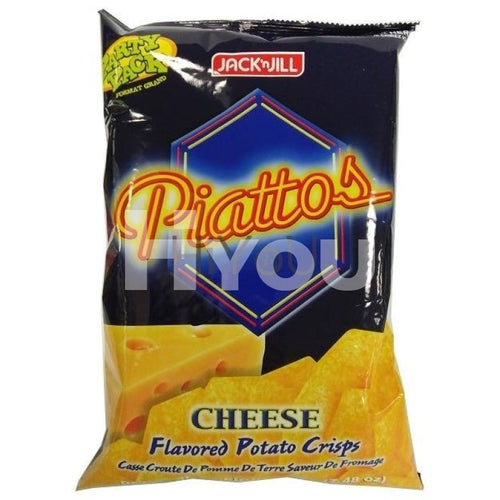 Jack N Jill Piattos Cheese Flavour Potato Crisp Large 212G ~ Jj Snacks