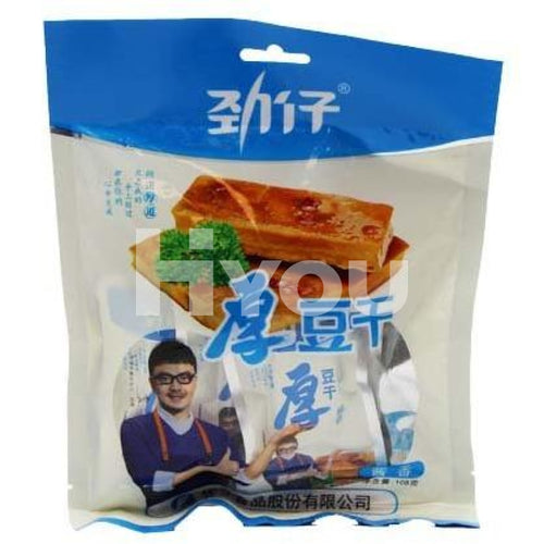 Jing Zai Brand Seasoned Beacurd Soy Sauce Flavour 108G ~ Snacks