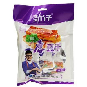 Jing Zai Brand Seasoned Beancurd Hot Flavour 108G ~ Snacks