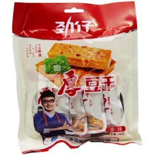 Jing Zai Brand Seasoned Beancurd Spicy Flavour 108G ~ Snacks