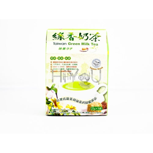 King Kung Taiwan Green Milk Tea 5X22G ~ Instant