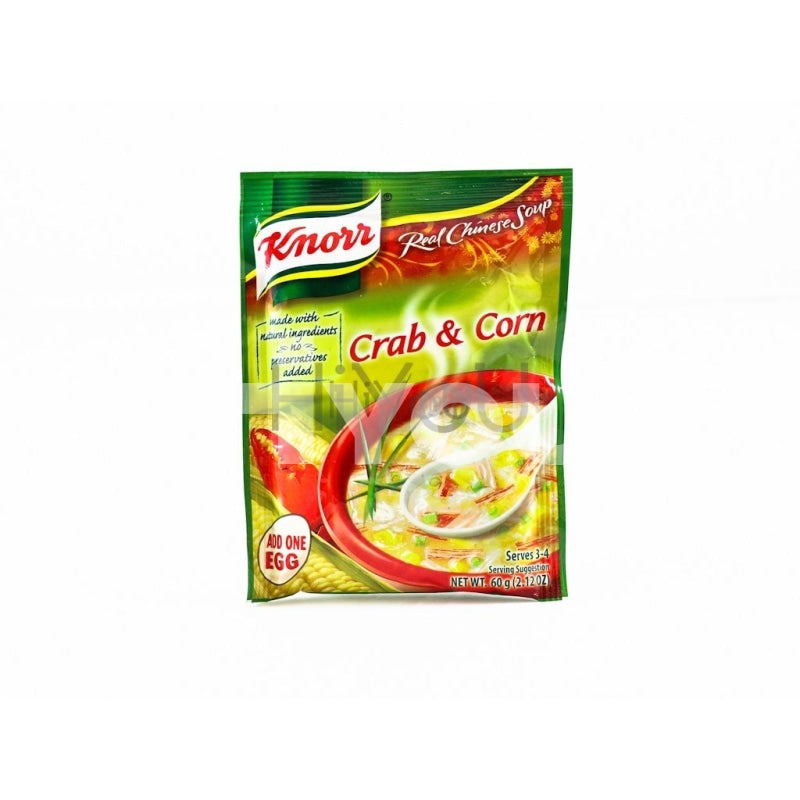Crab and shop corn soup knorr