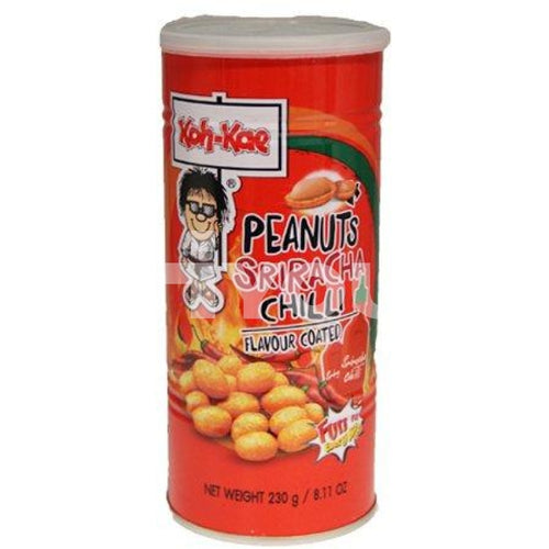 Koh-Kae Peanuts Srirancha Chilli Flavour Coated 230G ~ Snacks