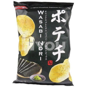 Koikeya Premium Potato Chip Wasabi Nobi 100G ~ Snacks
