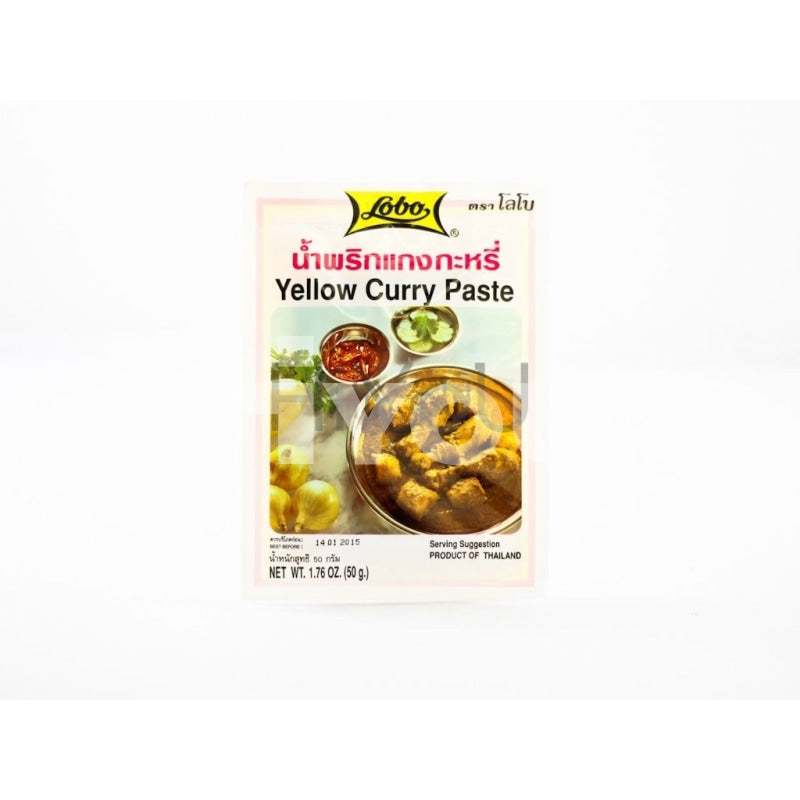 Lobo yellow hot sale curry paste