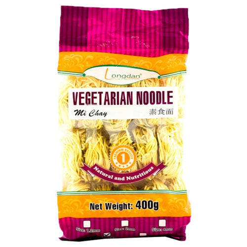 Longdan Vegetarian Noodle 400G ~ Noodles