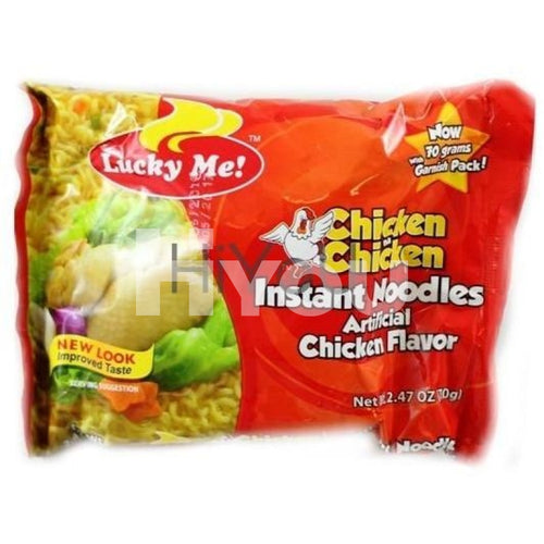 Lucky Me Instant Chicken Flavour Noodles 55G ~