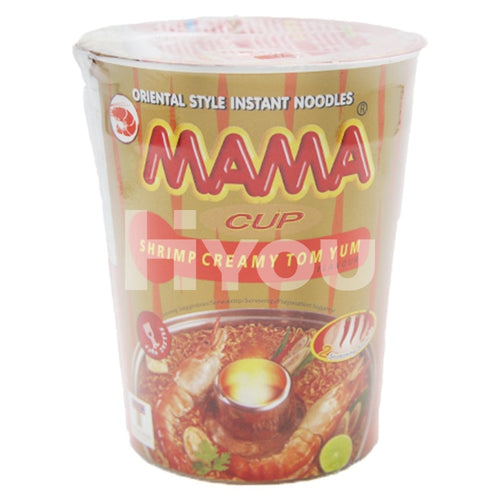 Mama Cup Noodle Creamy Shrimp Tom Yum 70G ~ Instant