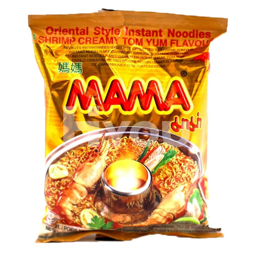 Mama Instant Noodle Shrimp Creamy Tom Yum Flavour 55G ~