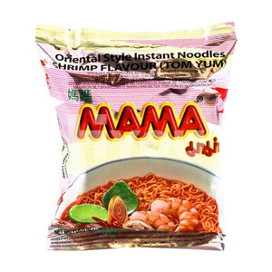Mama Instant Noodle Tom Yum Shrimp Flavour 60G ~