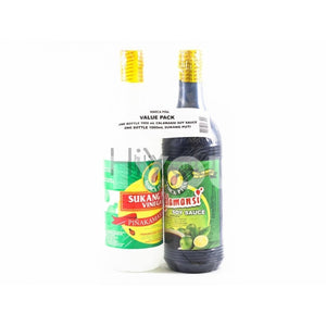 Marca Pina Calamansi Soysauce Sukang Puti Vinegar 1L ~ Sauces