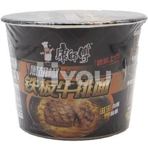 Master Kong Bowl Noodle Black Pepper Steak Flavour 113G ~ Instant