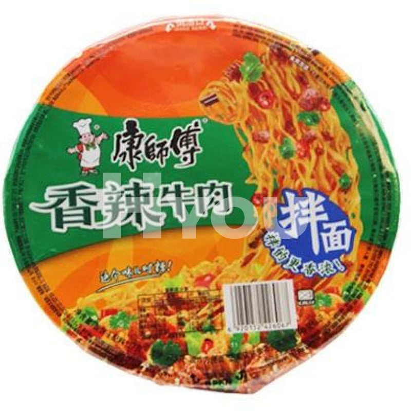 Master Kong Instant Noodle Bowl Spicy Beef Flavour 127G ~