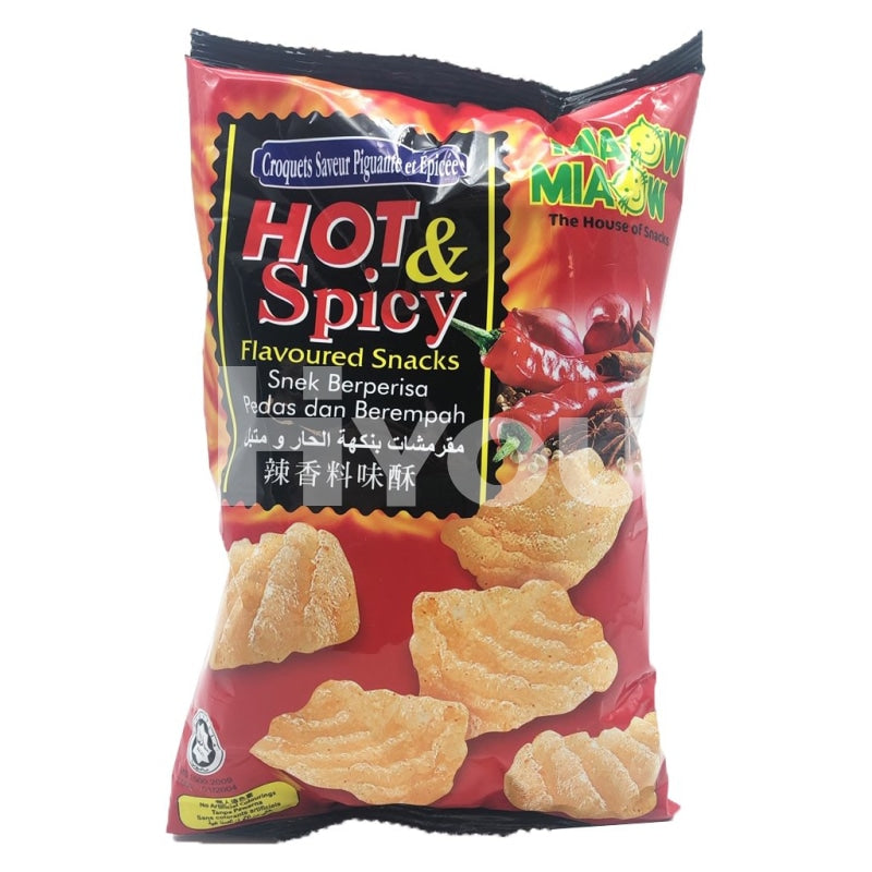 Miaow Miaow Hot and Spicy Flavoured Snack ~ 妙妙辣香料味酥