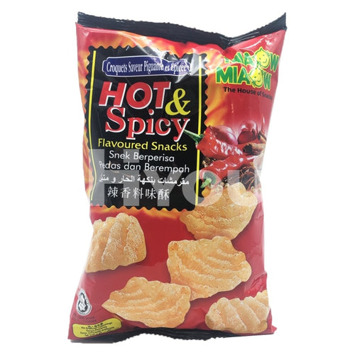Miaow Hot And Spicy Flavoured Snack ~ Snacks