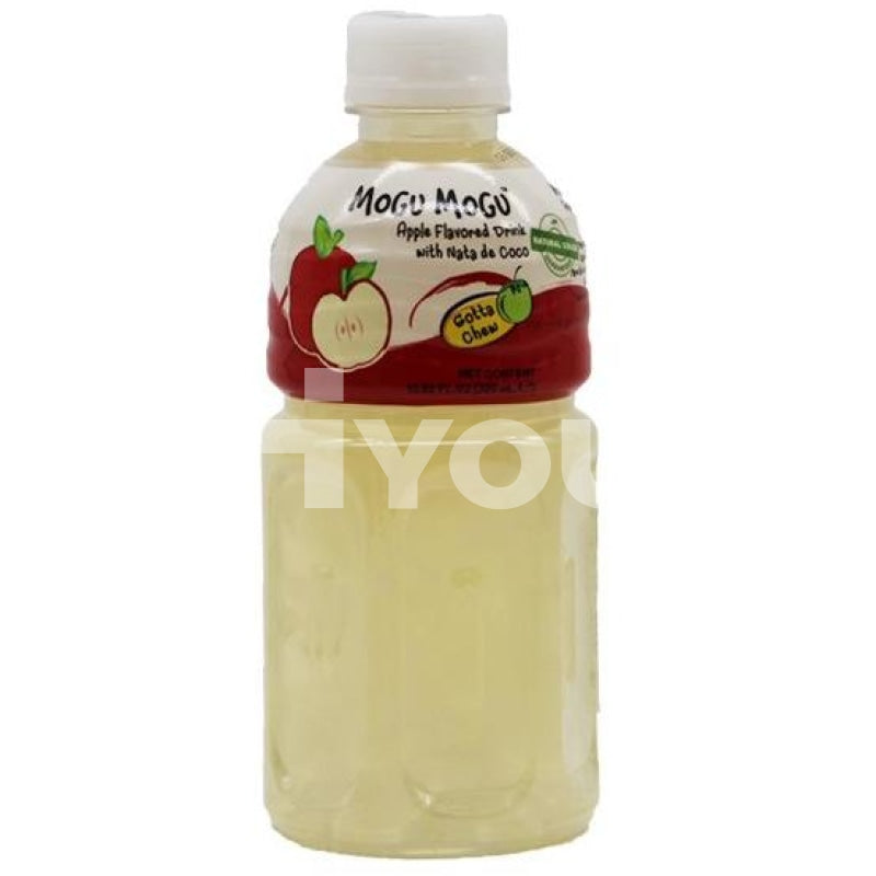 Mogu Apple Flavored Drink With Nata De Coco 320Ml ~ Soft Drinks