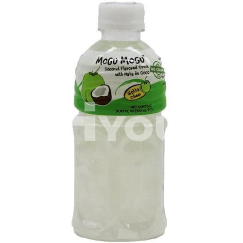Mogu Coconut Flavored Drink With Nata De Coco 320Ml ~ Soft Drinks