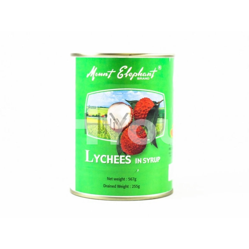Mount Elephant Lychees In Syrup 567G ~ Tinned Food