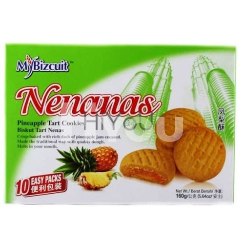 My Bizcuit Nenanas Pineapple Tart Cookies 160G ~ Confectionery