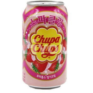 Nam Yang Chupa Chups Soda Strawberry Flavor 345G ~ Soft Drinks