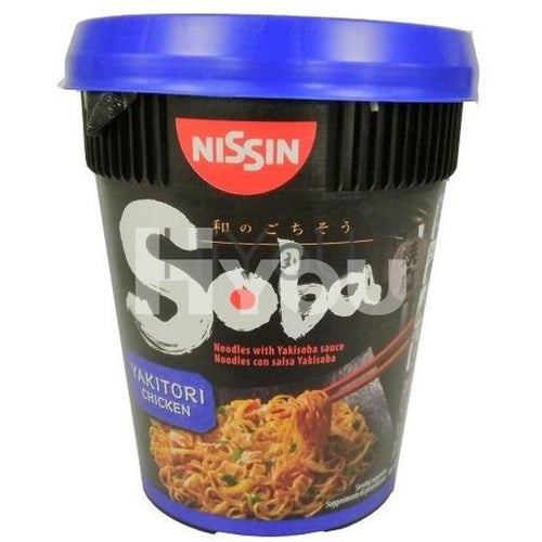 Nissin Soba Cup Chicken Yakitori 89G ~ Instant