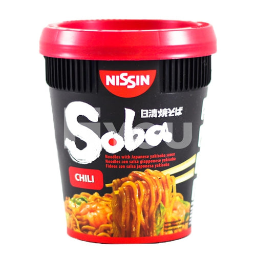 Nissin Soba Cup Chili 92G ~ Instant