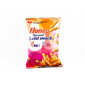Nongshim Honey Flavoured Twist Snack 75G ~ Snacks