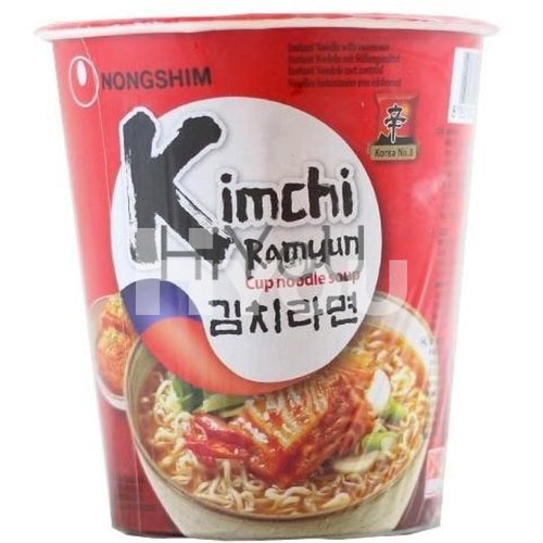 Nongshim Kimchi Ramyun Cup Noodle Soup 75G ~ Instant