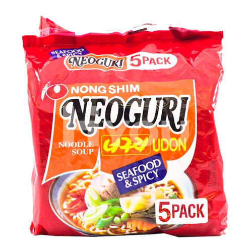 Nongshim Neoguri Udon Soup Seafood Spicy 120G ~ Instant