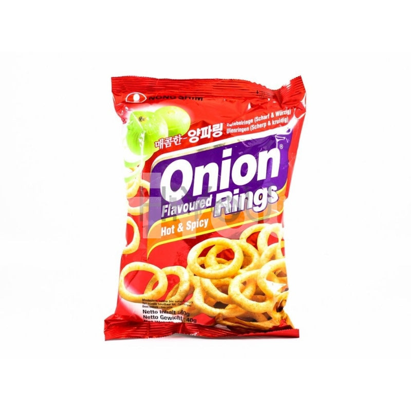 Nongshim Onion Ring Hot & Spicy 40G ~ Snacks