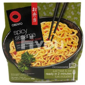 Obento Spicy Sesame Ramen Noodle Bowl 240G ~ Instant
