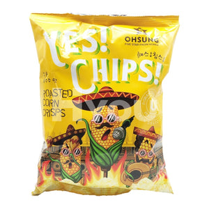 Ohsung Yes Chips Roasted Corn Crisps ~ Yes! Chips! Snacks