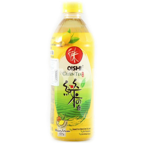 Oishi Green Tea Honey Lemon Flavour 500Ml ~ Soft Drinks