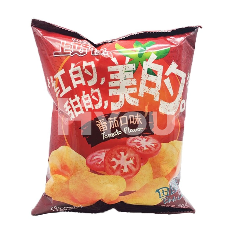Oishi Potato Chips Tomato Flavour ~ Snacks
