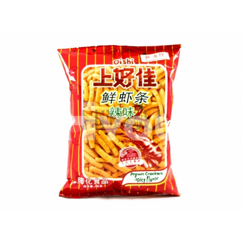 Oishi Prawn Crackers Chilli Taste 40G ~ Snacks