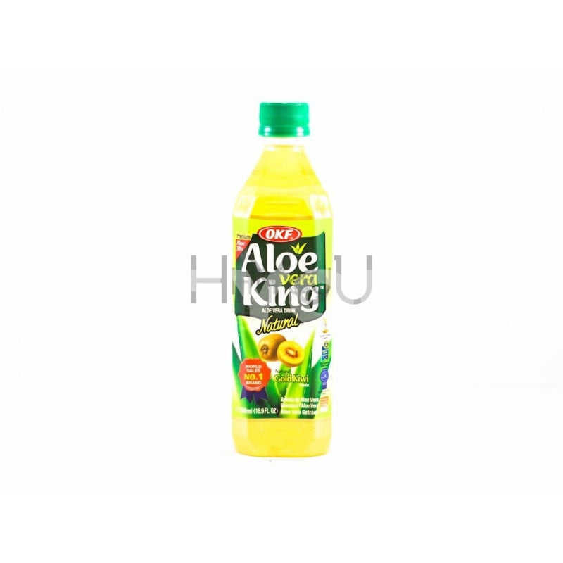 Okf Aloe Vera King Drink Gold Kiwi 500Ml ~ Soft Drinks