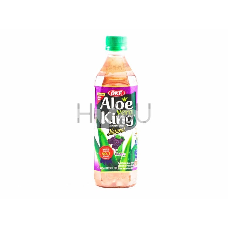 Okf Aloe Vera King Grape 500Ml ~ Soft Drinks
